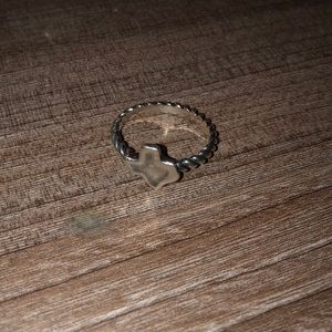 James Avery Texas Rope Ring Sterling Silver-Size 9